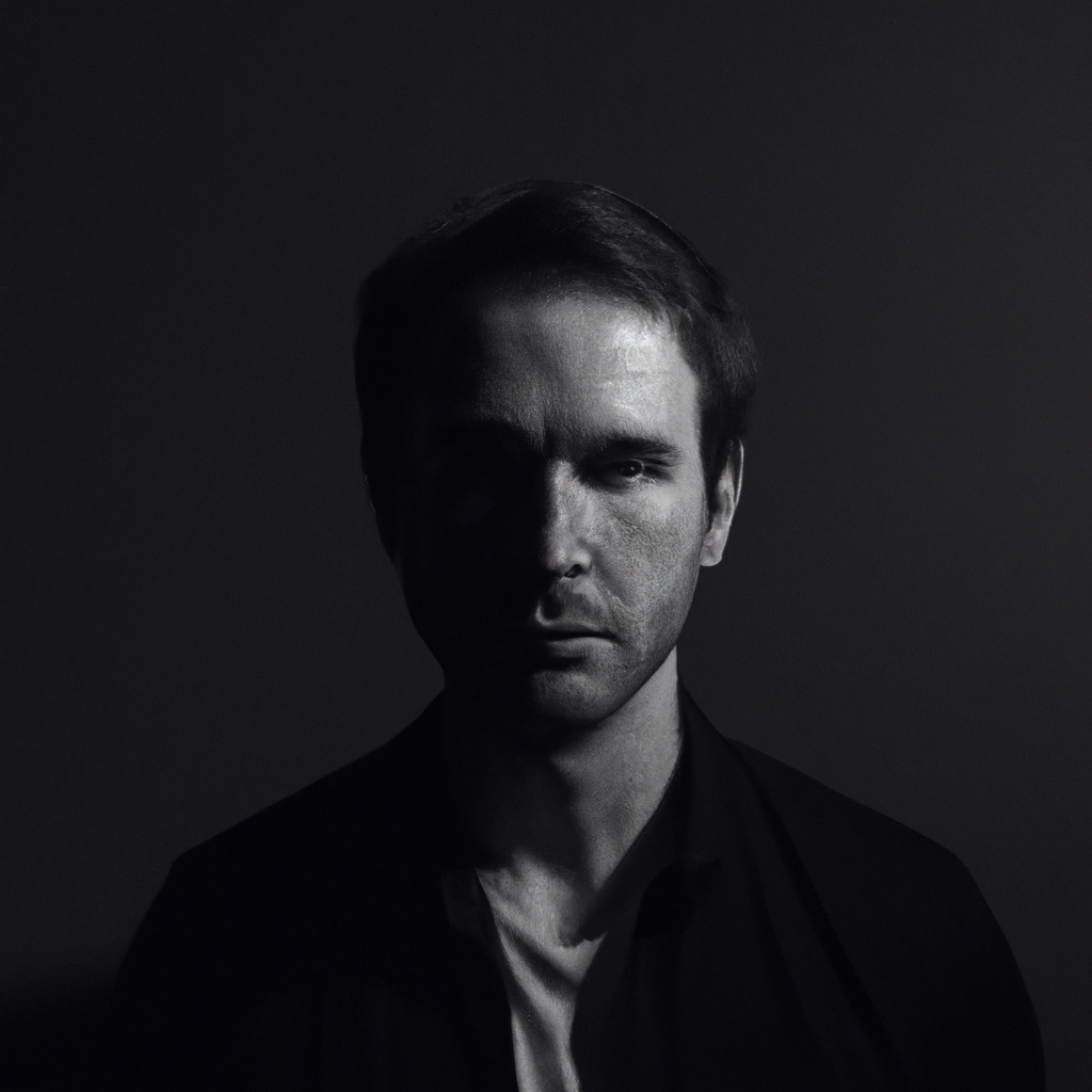 Retrato generado de Diego, retocador