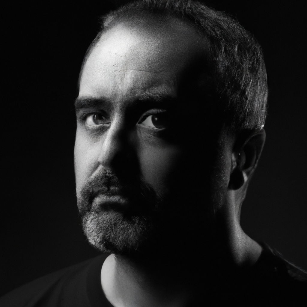 Retrato generado de Luis, director de arte